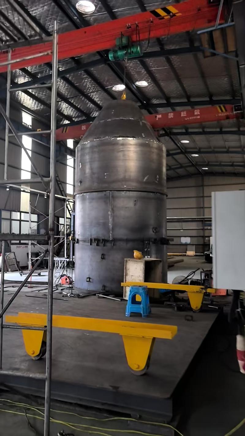 tank in workshop