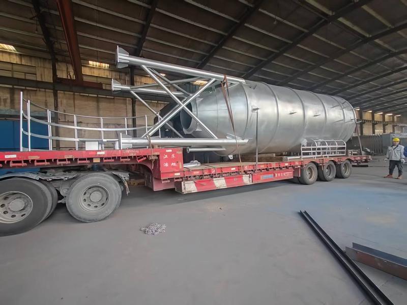 tank on trailer