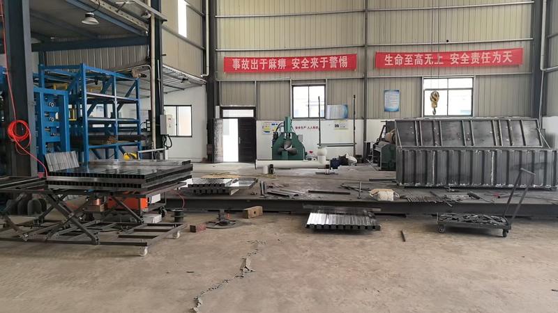 painted machine base